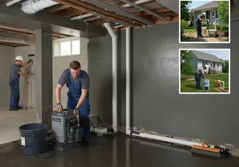 Basement Waterproofing and Flood Prevention process in Davisboro, GA